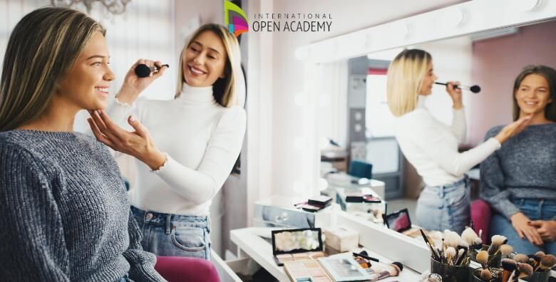 ONLINE TECAJ SMINKANJA  kroz 14 modula savladajte konturiranje pravilan odabir boja oblikovanje obrva i apliciranje umjetnih trepavica