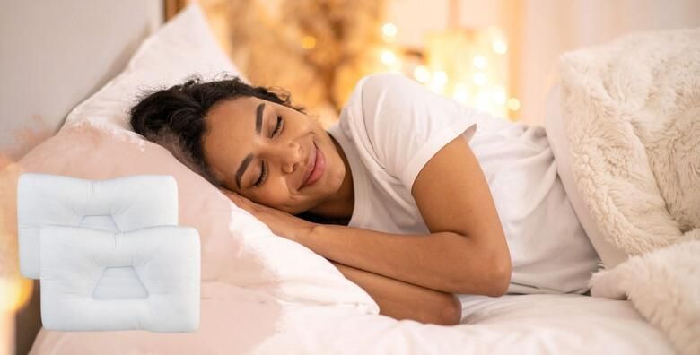 Naspavajte se uz ANATOMSKI JASTUK s prosivenom sredinom koji poboljsava cirkulaciju u vratu i smanjuje hrkanje