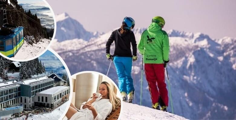 SKIJANJE U SLOVENIJI  2 nocenja s polupansionom za dvoje  gratis paket za 1 dijete u Wellness Hotelu Montis 4 uz skijaske karte povratnu voznju zicarom i wellnessom