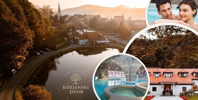 Romanticni wellness u Hotelu Kozjanski dvor 3  2 nocenja s polupansionom za dvoje uz 1x cjelodnevnu ulaznicu za Relax bazene u Termama Olimia te koristenje sauna