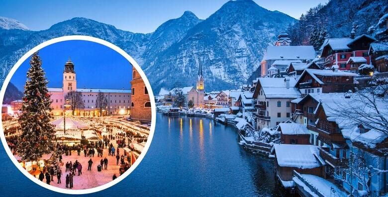 Advent u Hallstattu i Salzburgu  1 nocenje s doruckom u zimskoj bajci prekrasnih Austrijskih gradova uz obilazak adventskih standova