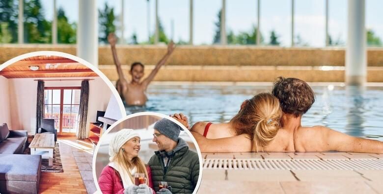 POHORJE  zimska bajka od 2 nocenja za 5 odraslih i 1 dijete u Deluxe apartmanu u Family Apartments Bolfenk 4 uz unutarnje bazene i ulaz u Svijet sauna