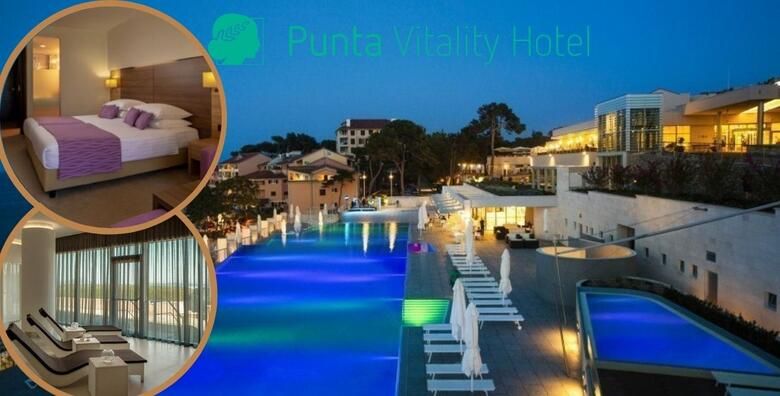 Vitality Hotel Punta 4  Veli Losinj  2 nocenja s polupansionom za 2 odraslih i do 2 djece do 11 99 godina uz sauna i relax zone i bazen s morskom vodom