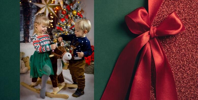 Bozicno fotografiranje obitelji djece parova  uz profesionalnog fotografa i prigodnu pozadinu s rekvizitima stvorite uspomene koje ce trajati cijeli zivot 