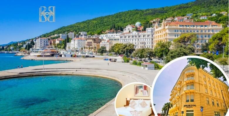 Zimski dani u Opatiji Hotel Bristol 4  1 ili vise nocenja s polupansionom za dvoje  gratis paket za 1 dijete do 5 99 godina uz mirne setnje uz obalu i zimski ugodjaj Mediterana