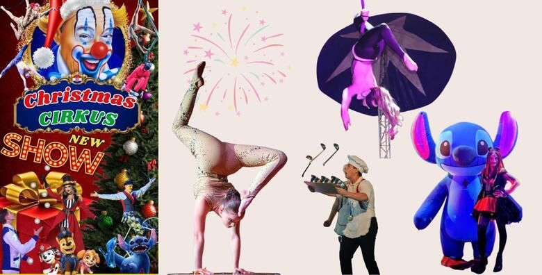 BOZICNI CIRKUS SHOW U ZAGREBU Predstava s akrobatima zonglerima klaunovima maskotama Paw Patrol Anicom Peric iz Supertalenta i jos mnogo toga 