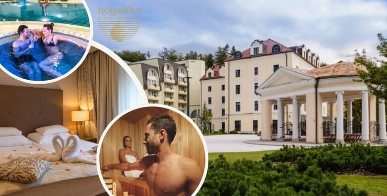 Romanticna zima u Rogaskoj Slatini  odmor od 2 nocenja s polupansionom za dvoje u Grand Hotelu Sava Superior 4 uz koristenje termalnog bazena i sauna Lotus