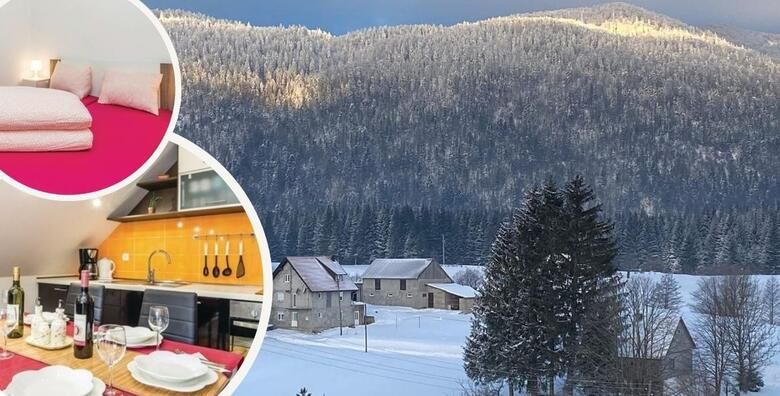 Bjelolasica  provedite trenutke na svjezem planinskom zraku Gorskog kotara uz 2 ili 5 nocenja za 4 ili 6 osoba u Apartmanima Mirta 3 