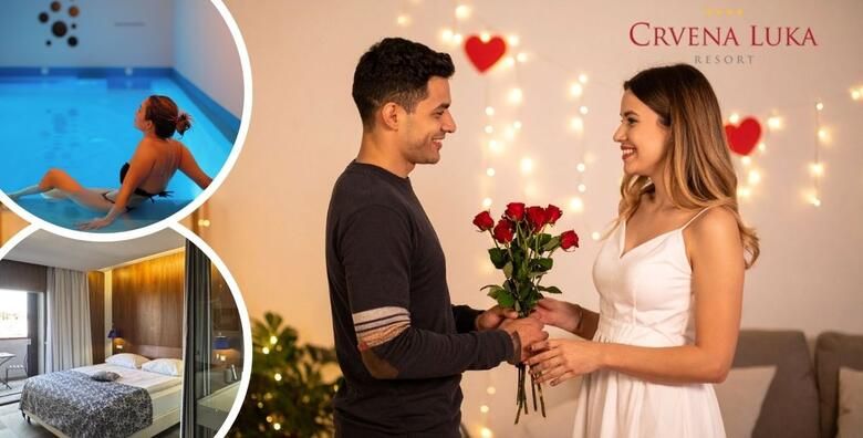 Valentinovo u u Hotelu IN 4  Biograd na Moru  2 nocenja s polupansionom za dvoje uz koristenje unutarnjeg grijanog bazena i spa zone