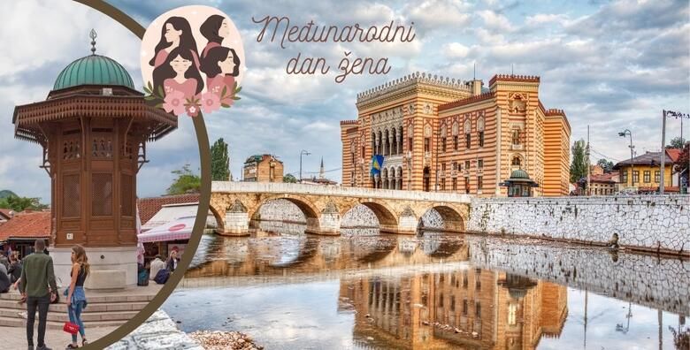 SARAJEVO I JAJCE  provedite Dan zena uz posjet Bascarsiji i uzivajte u bosanskim specijalitetima uz 1 nocenje s doruckom u hotelu