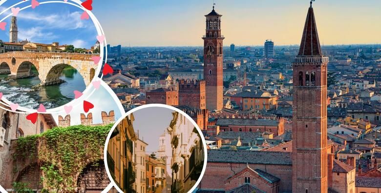 VALENTINOVO u gradu Romea i Julije  povedite dragu osobu na romanticni izlet uz razgledavanje bogate povijesti Verone