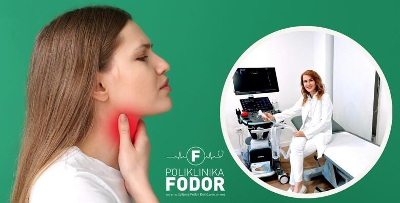 Ultrazvuk stitnjace vrata limfnih cvorova vrata i zlijezda slinovnica u Poliklinici Fodor uz odmah gotove nalaze