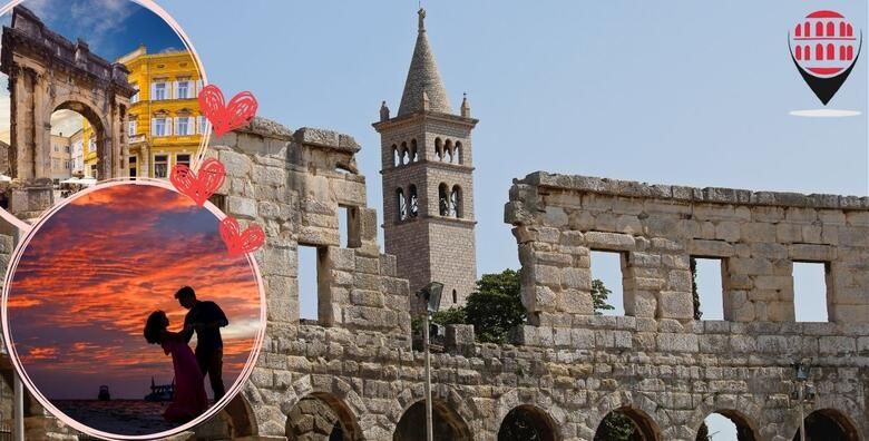 Gastro romansa u Puli  2 nocenja s doruckom za 2 osobe  gratis paket za 1 dijete u Pula City Center Accommodationu 4 