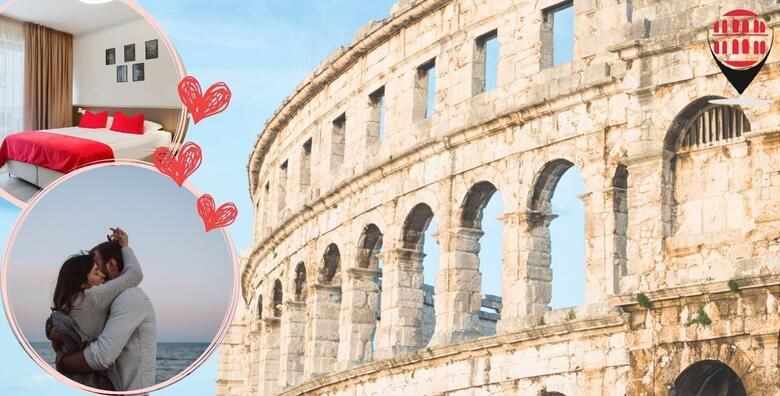 Nezaboravno Valentinovo u Puli  otkrijte carolije Pule uz 1 nocenje s doruckom za 2 osobe  gratis paket za 1 dijete u Pula City Center Accommodationu 4 