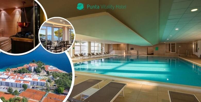 Romanticni getaway u Vitality Hotel Punta 4  Veli Losinj  2 noci s polupansionom za 2 odraslih uz koristenje bazena sauna te fitness centra