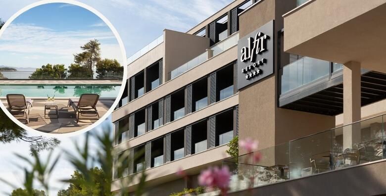 EARLY BOOKING Kasno ljeto u Aminess Alfir Hotelu 4  2 ili 4 nocenja s polupansionom za 2 osobe i 2 djece uz koristenje bazena i wellness oaze