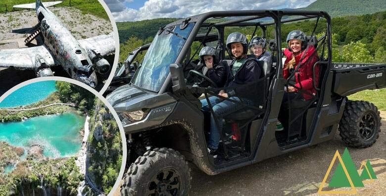 BUGGY TURA i razgled lokaliteta u jednom Kroz adrenalinsku voznju od 3 i pol sata okruzenjem NP Plitvickih jezera posjetite Zeljava aerodrom Klek i jos mnogo toga