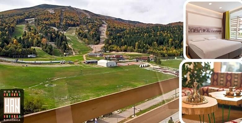 Odmor u Hotelu Han 4  opustite se uz planinski zrak Bjelasnice i 1 nocenje s polupansionom za dvije osobe  GRATIS paket za 1 dijete do 5 99 godina
