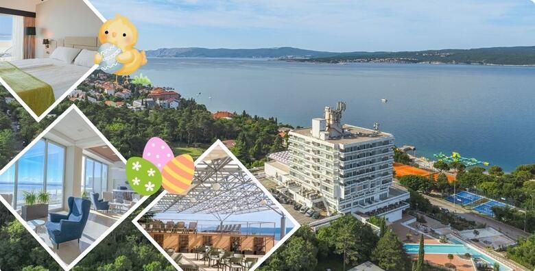 Uskrs u Crikvenci  2 nocenja s polupansionom za 2 odrasle osobe u Hotelu Omorika 4 uz produzeni dorucak prigodne tematske vecere te glazbu uzivo