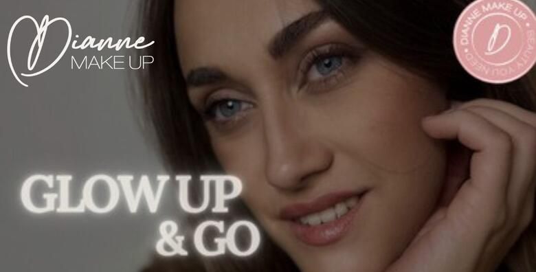 Naucite sminkati kao profesionalac: Glow Up  Go online edukacija od njege koze do savrsenog Make Up a