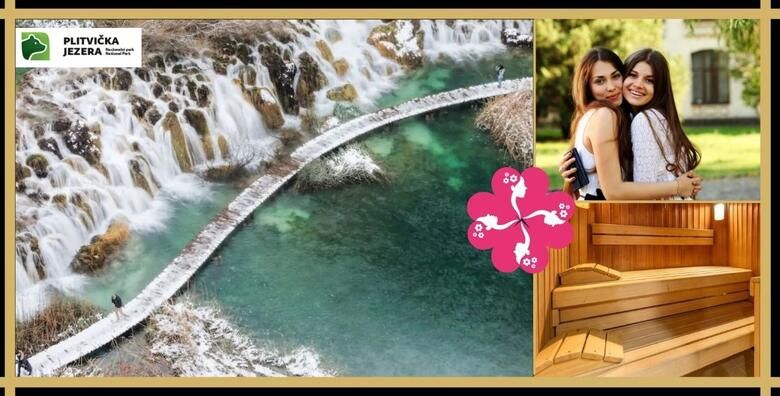 Dan zena na Plitvickim jezerima  2 nocenja s polupansionom za dvoje uz svecanu veceru i koristenje SPA zone u Hotelu Jezero 3 