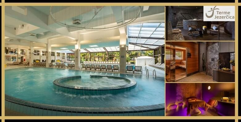 Zimsko opustanje u Hotelu Terme Jezercica 4  2 nocenja s polupansionom za 2 osobe i do 2 djece uz uz neograniceno koristenje unutarnjih bazena s termalnom vodom
