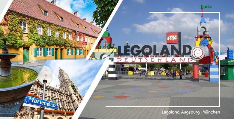 LEGOLAND AUGSBURG I MÜNCHEN  posjet Njemackoj uz 2 nocenja s doruckom za 1 osobu u hotelu s 4 u Augsburgu