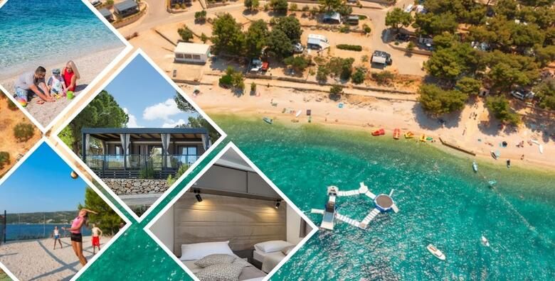 Otkrijte svoj miran kutak uz more u blizini Primostena  2 3 ili 5 nocenja za do 6 osoba u mobilnim kucicama s pogledom na more ili park u Camp Adriatic