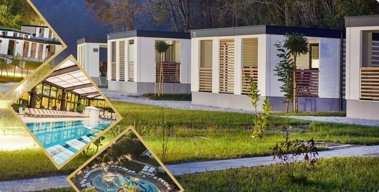Mobilne kucice Terme Jezercica 4  zimsko opustanje uz 2 nocenja za 4 odrasle osobe i 2 djece do 11 99 godina uz koristenje unutarnjih bazena