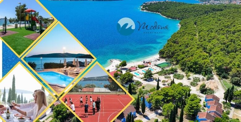 Proljetni bijeg na more Apartmani Medena 4  2 nocenja s polupansionom za 2 ili 4 osobe  gratis paket za 1 dijete do 11 99 godina uz bazene i sportske sadrzaje