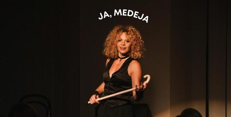 19 GUMBEKOVI DANI festival kabareta i komedija  predstava JA MEDEJA kabaretska je ispovijest anticke heroine koja otvara pitanja koja i danas odjekuju