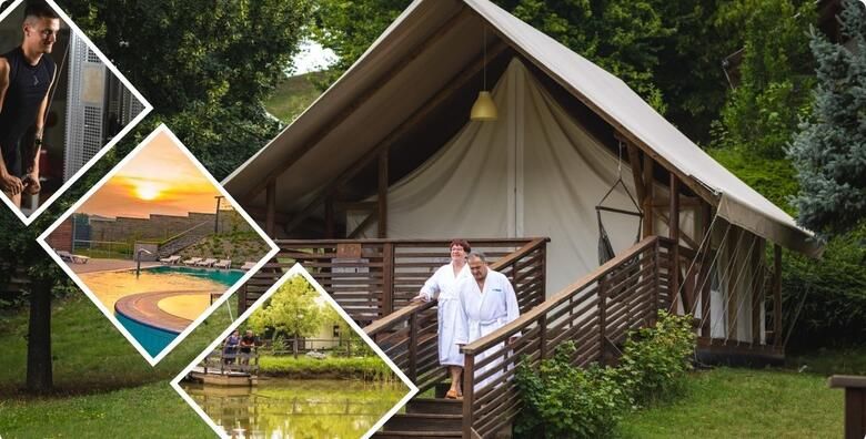 Ljeto u Glamping Bioterme 4  2 nocenja s doruckom za 2 osobe  gratis paket za 1 dijete do 3 99 godina uz koristenje wellness usluga Slovenija