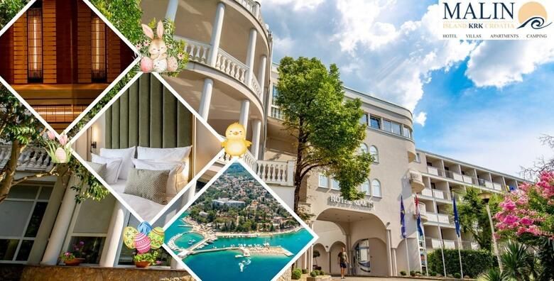 Uskrsni vikend uz more hotel Malin 4  2 nocenja s polupansionom za 2 odraslih i 2 djece uz bazene Spa zonu Uskrsni animacijski program za djecu i vodjenu pjesacku turu