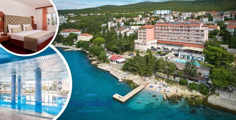 POSEBNA PONUDA Suncani dani u Mediteran Maradiso Hotelu by Aminess 3  4 nocenja s polupansionom za 2 osobe i 1 dijete ili 3 odraslu osobu  koristenje bazena