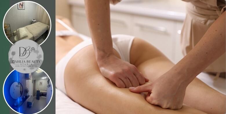 Tretmani za oblikovanje nogu i straznjice  10 tretmana za poticanje cirkulacije smanjenje celulita i gubljenje obujma do 6 5 cm u jednom tretmanu u u Dahlia Beauty Studiju