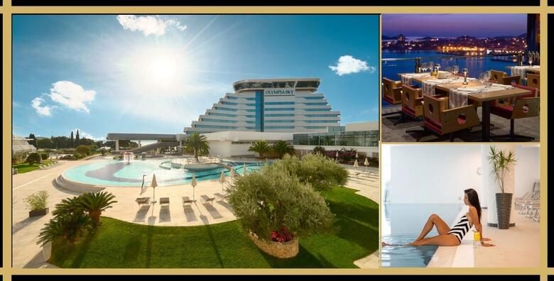 Wellness i Gourmet iskustvo za dvoje Hotel Olympia Sky 4  2 nocenja s polupansionom u Deluxe dvokrevetnoj sobi s pogledom na more pice dobrodoslice i wellness