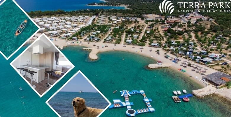 Proljece u Novalji Pag  2 nocenja s polupansionom za 2 odrasle osobe i 2 djece do 4 99 godina u mobilnim kucicama Terra Park Phalaris