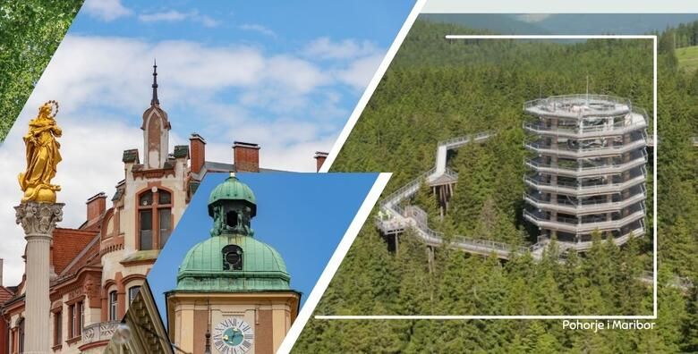 POHORJE I MARIBOR  prosecite setnicom Pot med krosnjami s koje se pruza velicanstven pogled na pohorsku sumu te posjetite Maribor