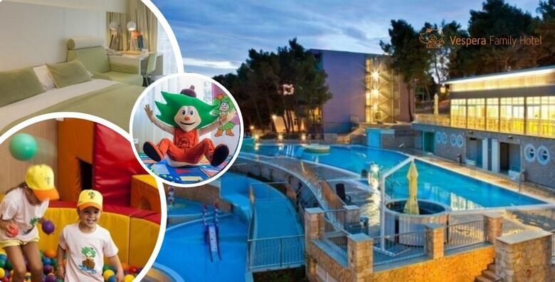 POSEBNA PONUDA Predsezona na Losinju u Family Hotelu Vespera 4  2 nocenja s polupansionom za 2 odrasle osobe i 1 dijete  snack rucak za djecu