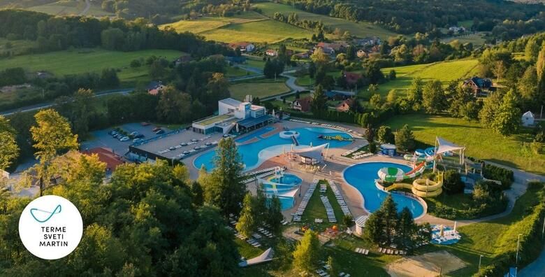 Vikend u Hotelu Terme Sveti Martin 4  odmor u prvom Healthness resortu u Europi 2 nocenja s polupansionom za 2 osobe  gratis paket za 2 djece uz koristenje bazena