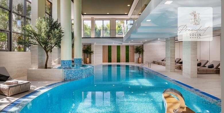 Hotel President Solin 5  2 ili 3 nocenja s doruckom za 2 osobe i 2 djece uz wellness i SPA sadrzaje