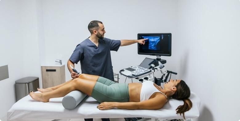 Ortopedski pregled i ultrazvuk koljena ili stopala u Poliklinici Orto Vita