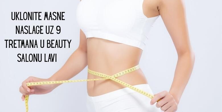 9 tretmana za mrsavljenje  lipolaser presoterapija i bodywrapping u Beauty salonu LaVi