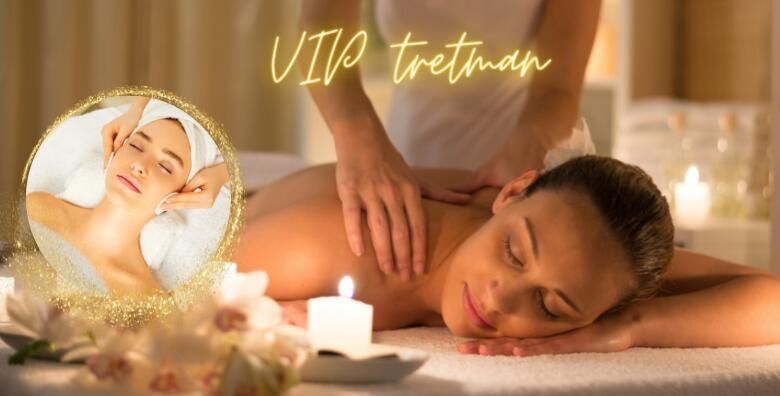 VIP TRETMANI  regeneriracija koze lica uklanjanje celulita i opustanje misica u studiju Geranij