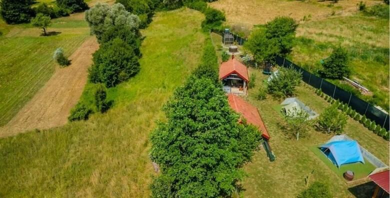 Robinzonski kamp Blue tent u blizini Stubickih toplica  najam satora uz 1 ili 2 nocenja za 2 ili 3 odraslih i do 2 djece