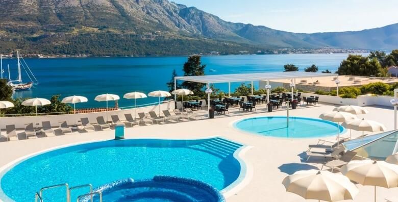 POSEBNA PONUDA Hotel Marko Polo by Aminess 4  7 noci s polupansionom za 2 odrasle osobe i 1 dijete ili 3 odraslu osobu uz 2 vanjska bazena