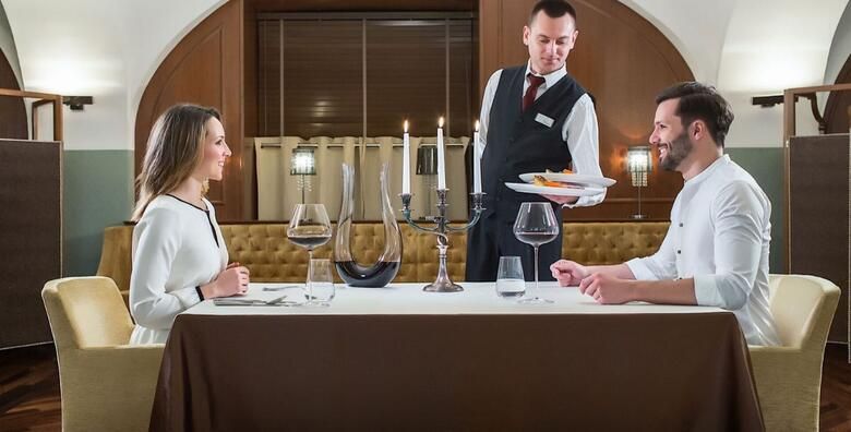 Grand Hotel Sava Superior 4  Rogaska Slatina  rucak ili vecera u 3 slijeda za 2 osobe u restoranu Kaiser uz posjet Tornju Kristal