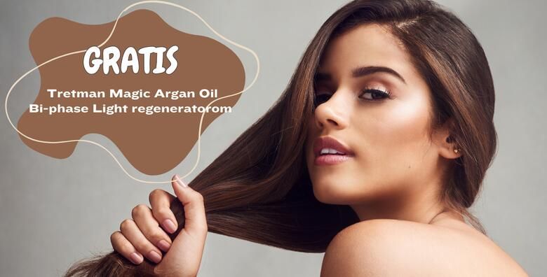 Art Studio Ivana  sisanje fen frizura za kratku ili dugu kosu  GRATIS tretman Magic Argan regeneratorom za veci sjaj kose