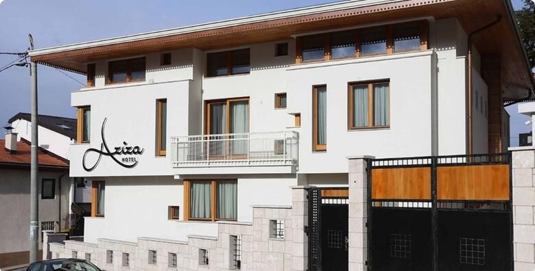 SARAJEVO  1 ili vise nocenja s doruckom za dvoje  gratis paket za 1 dijete do 6 godina uz koristenje saune u Hotelu Aziza 4 5 minuta od prekrasne Bascarsije