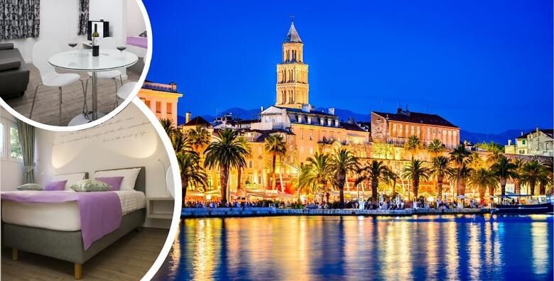 SPLIT  pobjegnite na 2 ili 3 nocenja za dvoje u potpuno opremljen apartman 4 blizu poznate Dioklecijanove palace